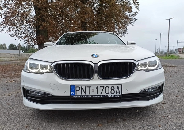 BMW Seria 5 cena 97500 przebieg: 117850, rok produkcji 2017 z Nowe Brzesko małe 92